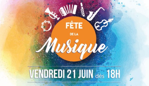 Fête de la Musique 2019 - Vendredi 21 juin Fête de la Musique 2019 - Vendredi 21 juin